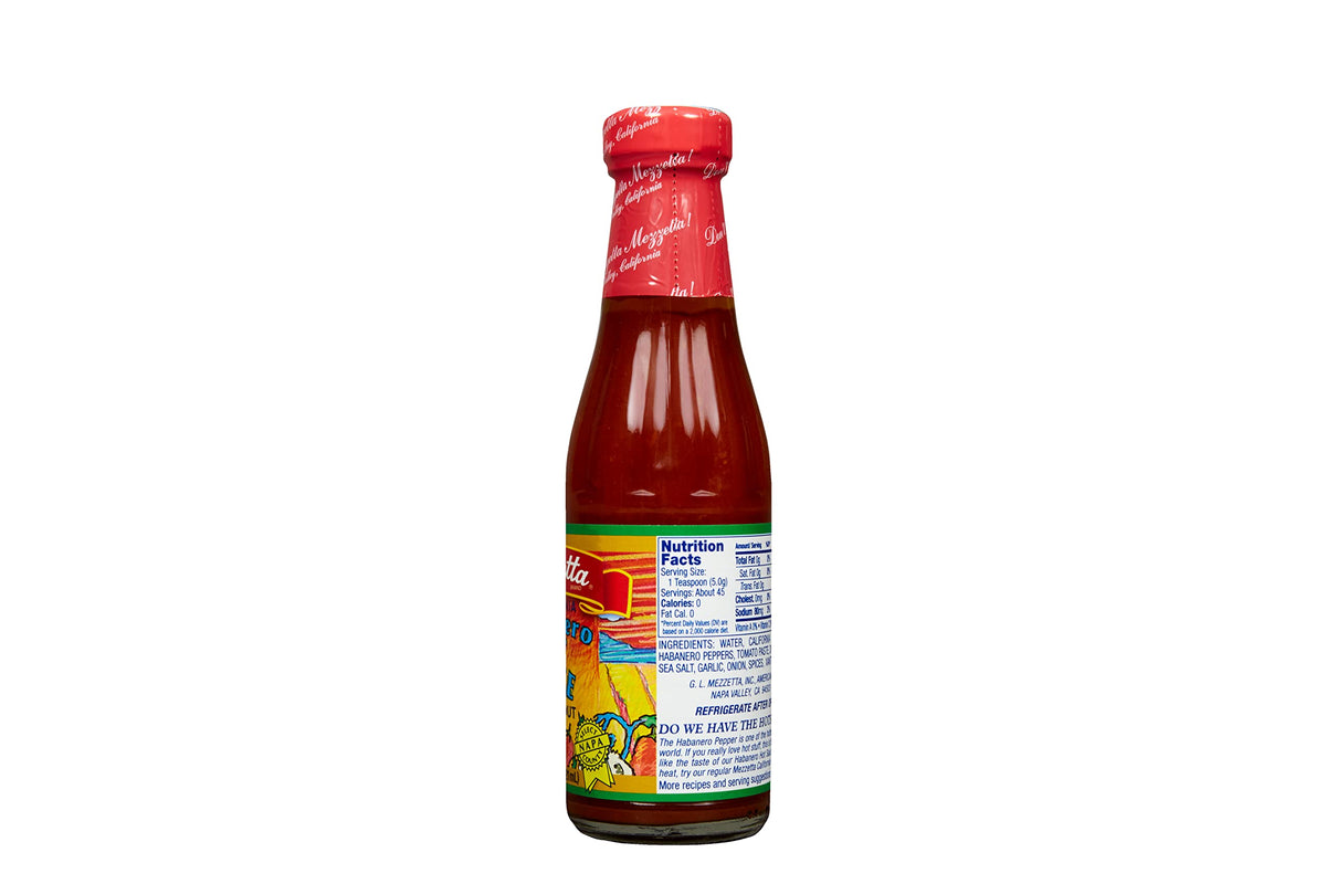 Mezzetta California Habanero Sauce gift-pack display for spice lovers