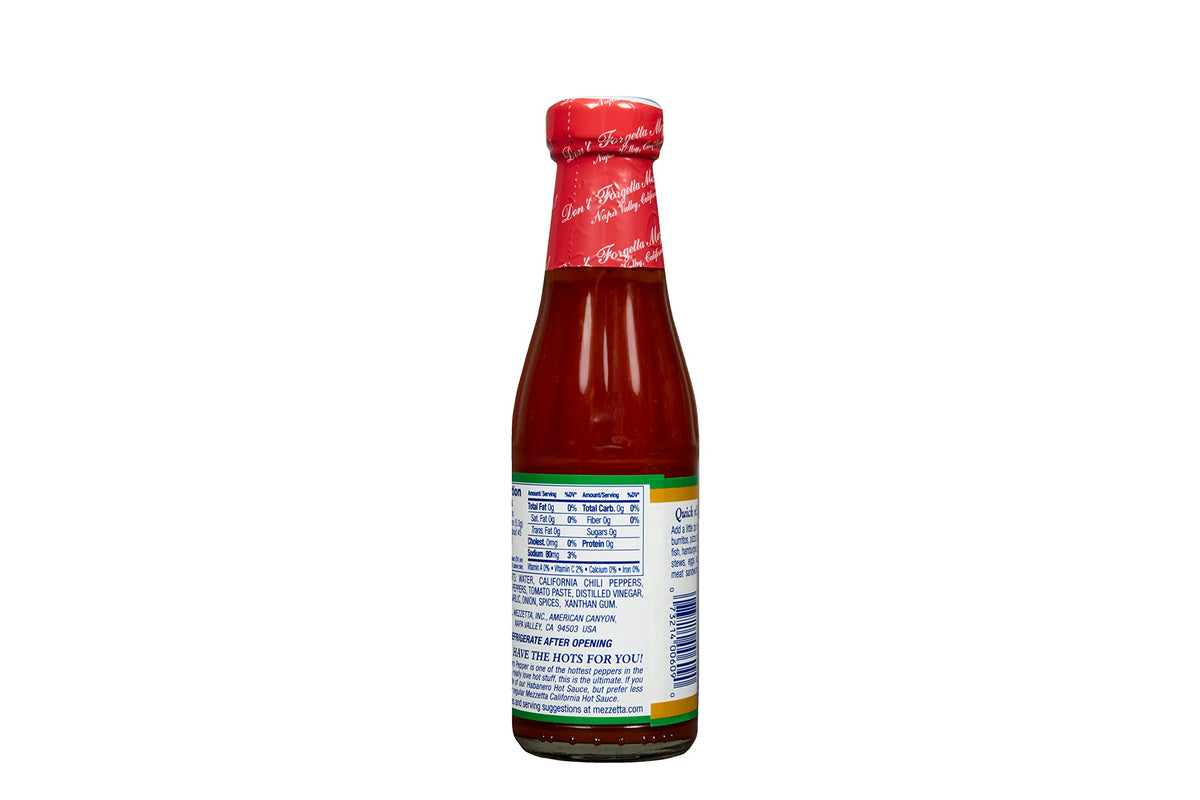 Mezzetta California Habanero Sauce on tacos for bright, spicy flavor