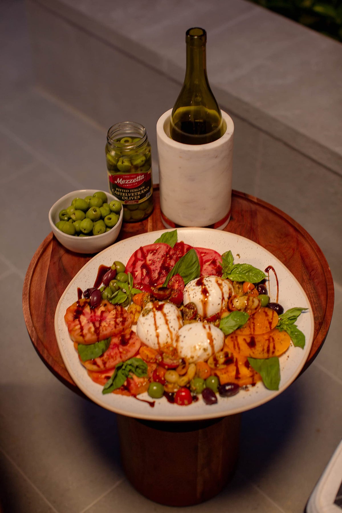 Mezzetta Castelvetrano jar, premium snack and recipe ingredient.