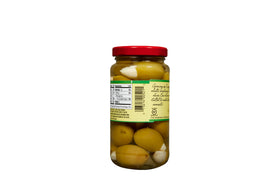 Mezzetta garlic stuffed olives on a charcuterie board, ready to elevate grazing platters.