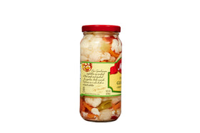 Mezzetta Giardiniera Mild pairs with pasta and salads for extra crunch.