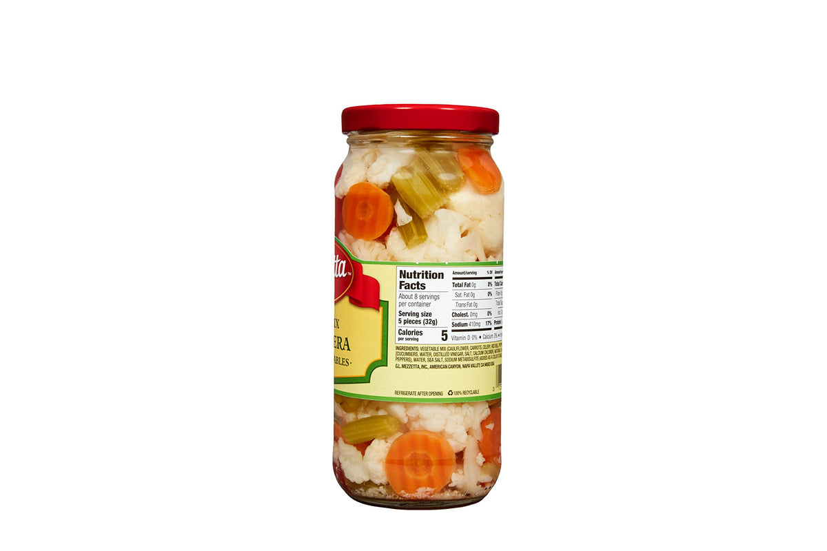 Mezzetta Giardiniera Mild on a sandwich—adds texture and Chicago-style flavor.