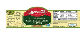 Mezzetta Italian olives, authentic quality from Italy in every bite.