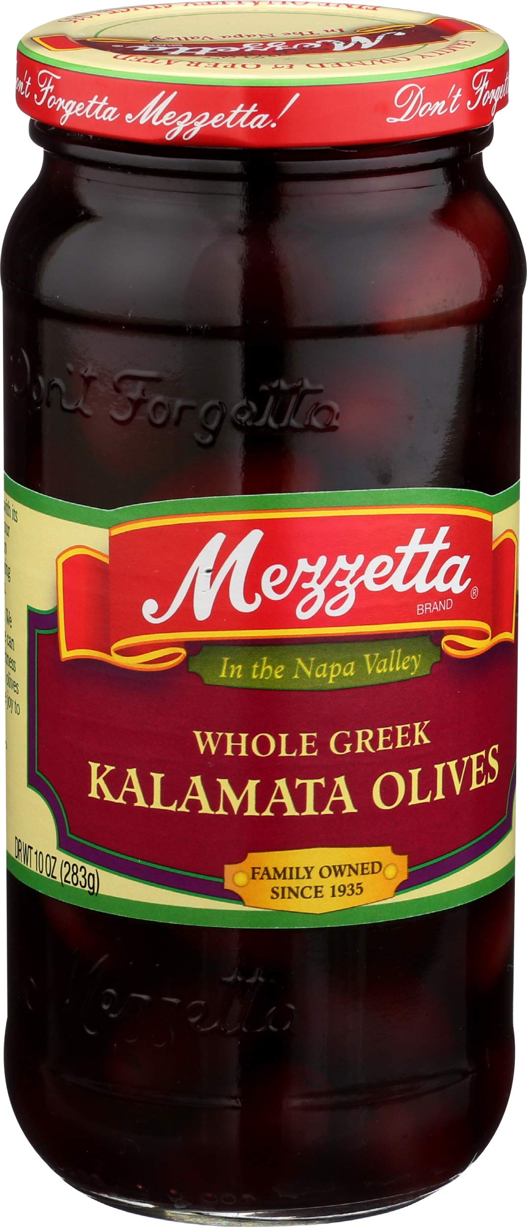 Mezzetta Kalamata olives added to a salad bowl for color.