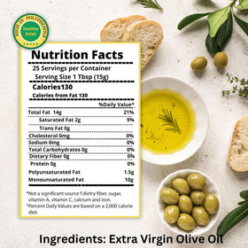 M.G. PAPPAS cold-pressed olive oil aroma captures fresh notes