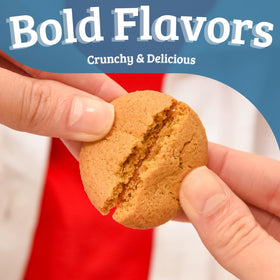 Mi-Del Ginger Snaps paired with tea for delightful snacking.