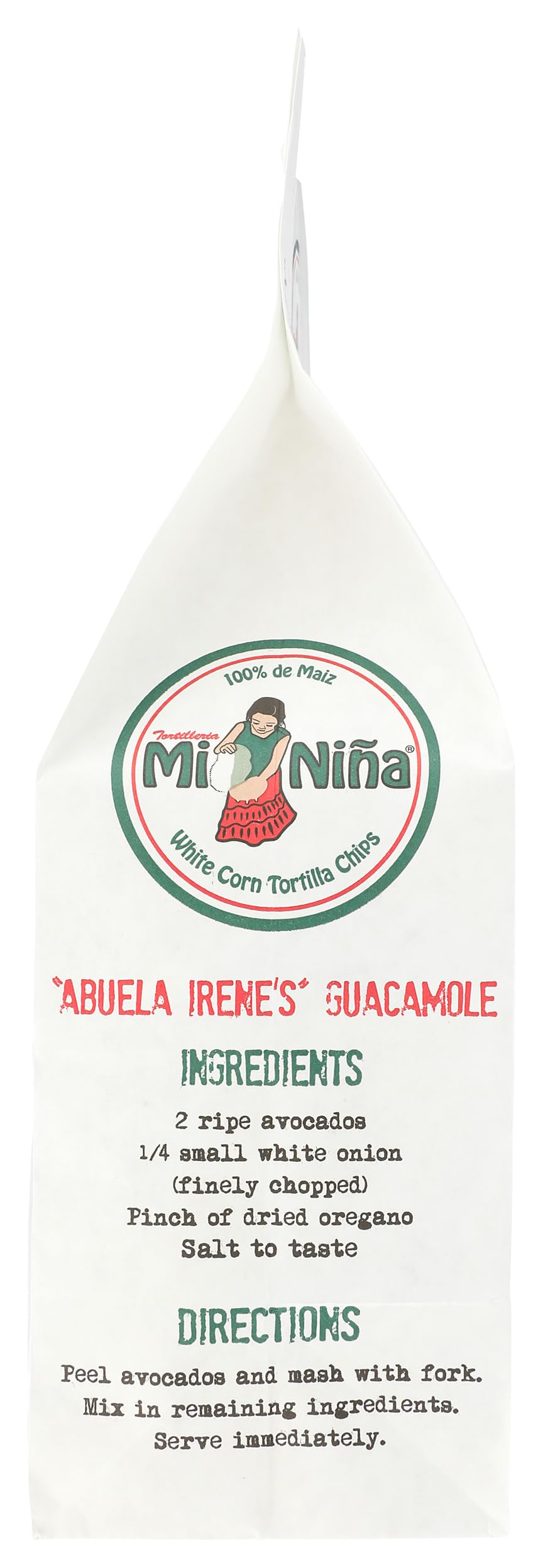 Mi Nina Jalapeño Agave chips closeup reveals crisp texture.