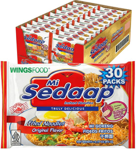 Mi Sedaap Mi Goreng pack-front view for fast, flavorful weeknight meals.