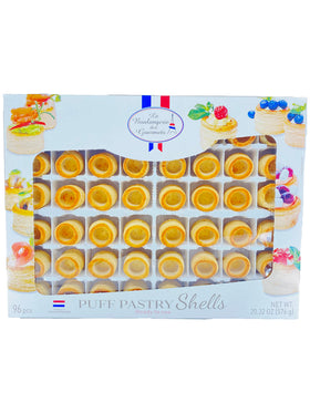 MIALO Trusted Traders La Boulangerie des Gourmets puff pastry shells ready to use for quick, elegant appetizers.