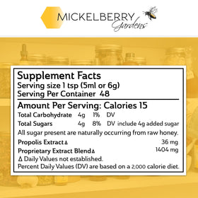 Family-friendly Mickelberry Gardens syrup suitable for adults and kids