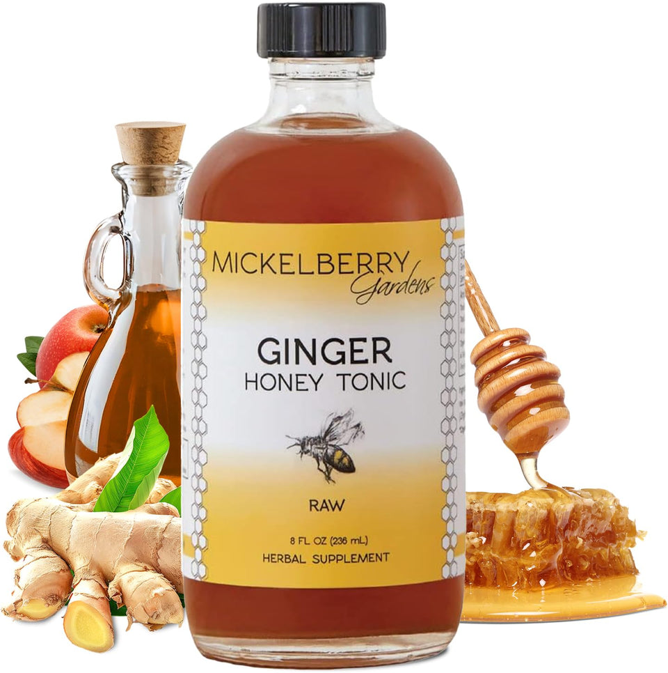 Mickelberry Gardens immune-support tonic bottle for daily immune support
