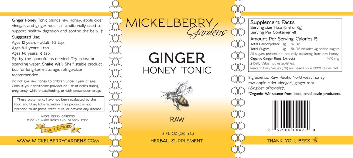 Mickelberry Gardens packaging signals sustainability and third-party quality testing