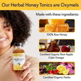 Propolis jar representing immune-supporting ingredient in Mickelberry Gardens formula