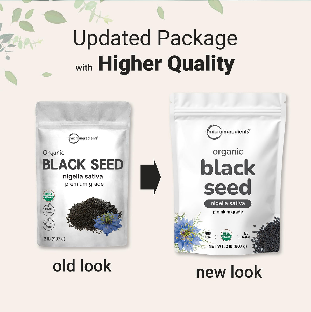 Micro Ingredients black cumin seeds with rich roasted aroma for baking and seasoning.