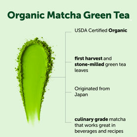 Micro Ingredients ceremonial matcha bowl and pour, elevating daily tea rituals.