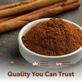 Ceylon cinnamon powder used as a meat rub with Micro Ingredients
