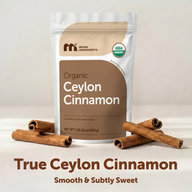 Micro Ingredients Ceylon cinnamon powder ready for tea infusion