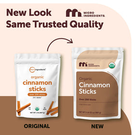 Aromatic cinnamon sticks from Micro Ingredients for baking and desserts