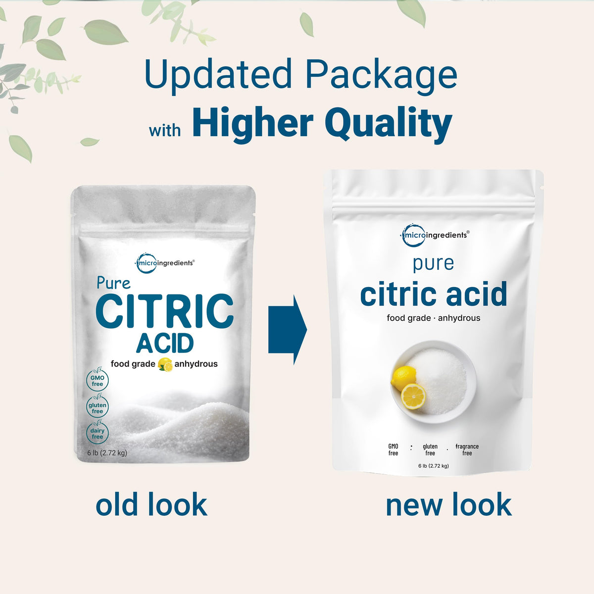 Micro Ingredients citric acid food-grade quality supports safe kitchen and crafting uses.