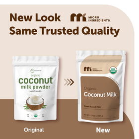 Micro Ingredients coconut milk powder scoop for precise portions