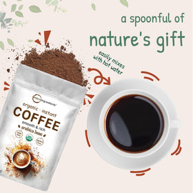 Micro Ingredients gluten-free non-GMO coffee ideal for home or travel.