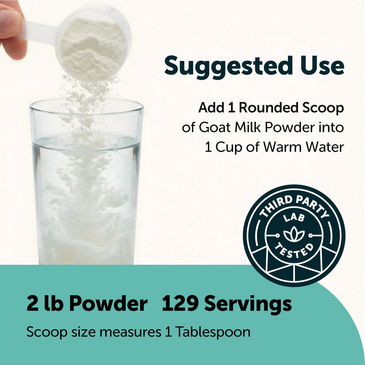 Micro Ingredients Goat Milk Powder gluten-free and non-GMO option for safe recipes.