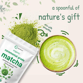 Micro Ingredients allergen-free and radiation-free matcha for everyday use.