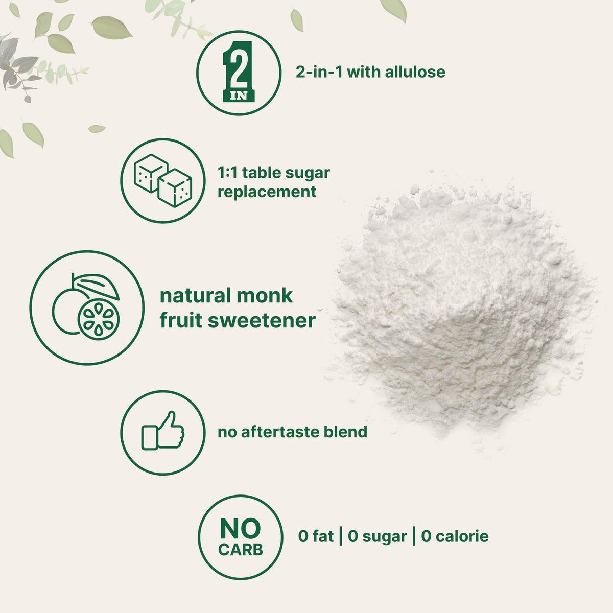 Coffee prepared with Micro Ingredients monk fruit sweetener for balanced flavor.