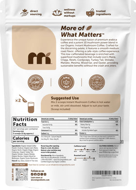 Micro Ingredients organic-certified pouch signaling trusted quality and clean sourcing.