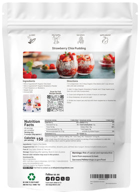 Micro Ingredients organic chia seeds in a bowl ready for recipes
