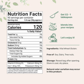 Micro Ingredients Wheat Gluten powder fortifies dough elasticity for lighter, fluffier breads.