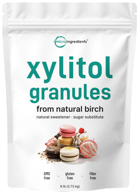 Micro Ingredients Xylitol bulk bag for everyday baking and beverages.