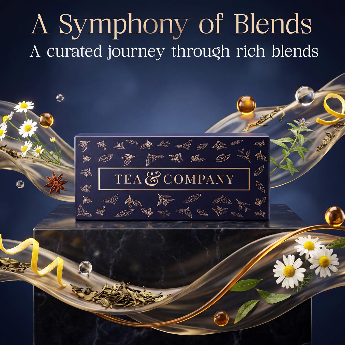 Mighty Leaf Chamomile Yuzu tea for calming wind-down moments