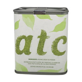Mighty Leaf matcha's bright emerald color signals premium ceremonial quality.