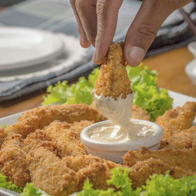 Mighty Sesame Co. Tahini spread demonstrates versatile uses in hummus and dressings