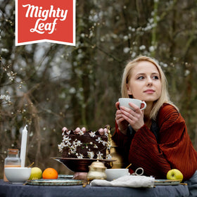Gift-ready Mighty Leaf African Nectar packaging for holidays