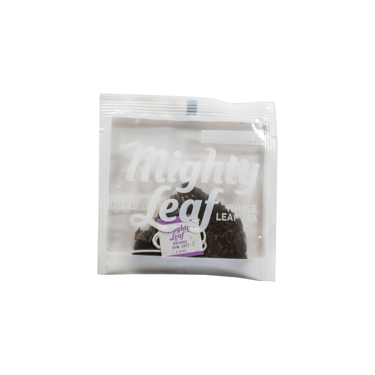 Mighty Leaf bergamot black tea pyramid delivers citrus notes for a refreshing hot or iced cup.