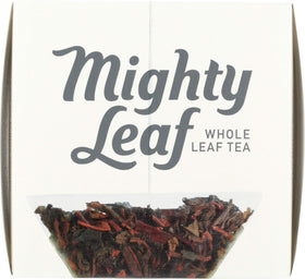 Mighty Leaf hot tea served in cup highlighting full-bodied flavor.