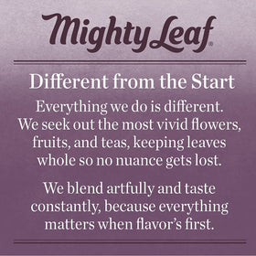 Mighty Leaf Matcha gift-ready packaging ideal for thoughtful gifting.