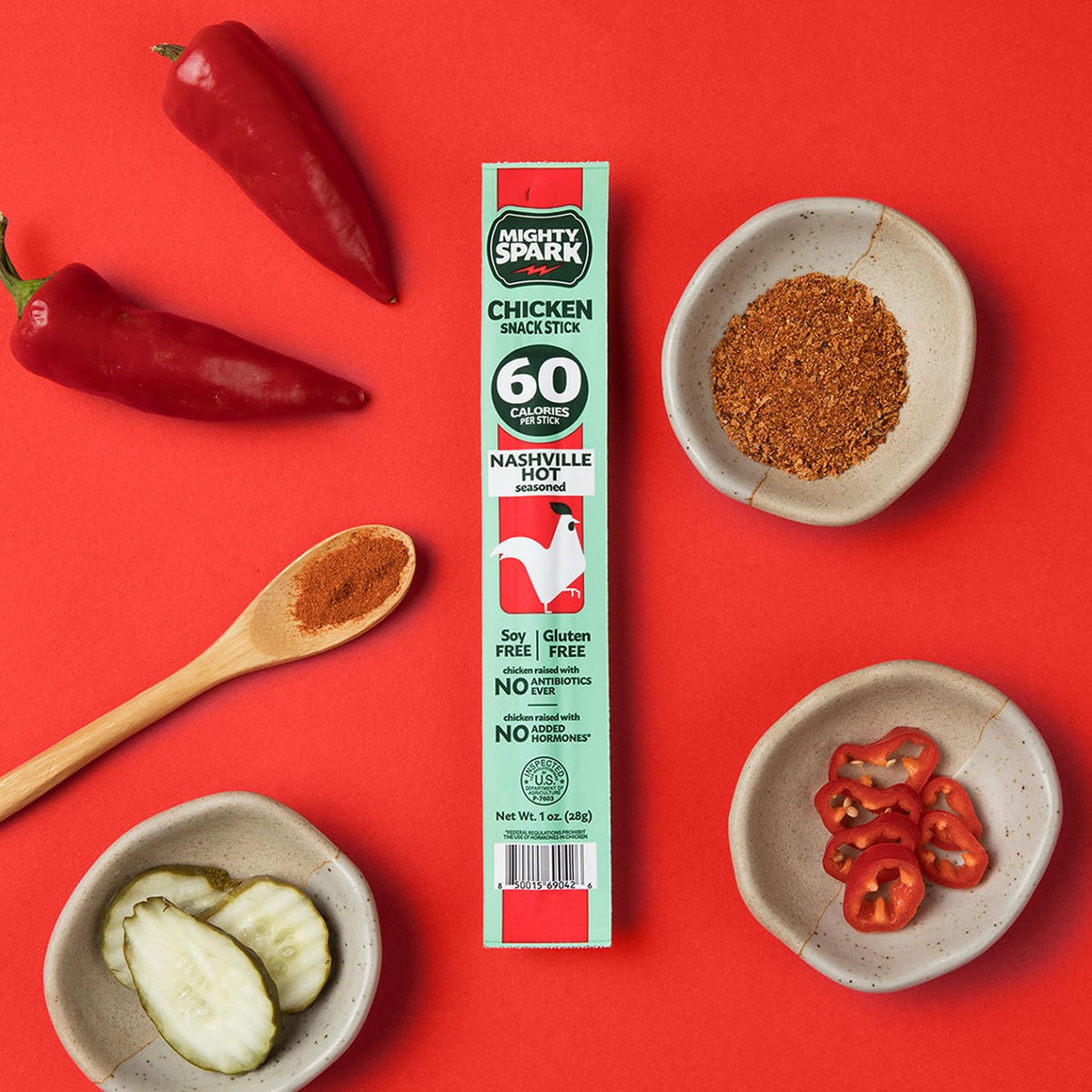 Mighty Spark keto-friendly snack sticks support low-calorie snacking