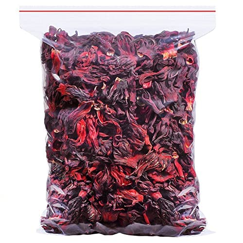 MIHUNTANG Roselle tea, whole hibiscus flower, vibrant infusion for hot or iced tea