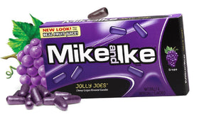 MIKE AND IKE Jolly Joes front box view; perfect theater snack for sharing.