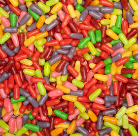 Bright, colorful candies in close-up ready for study breaks or hangouts.