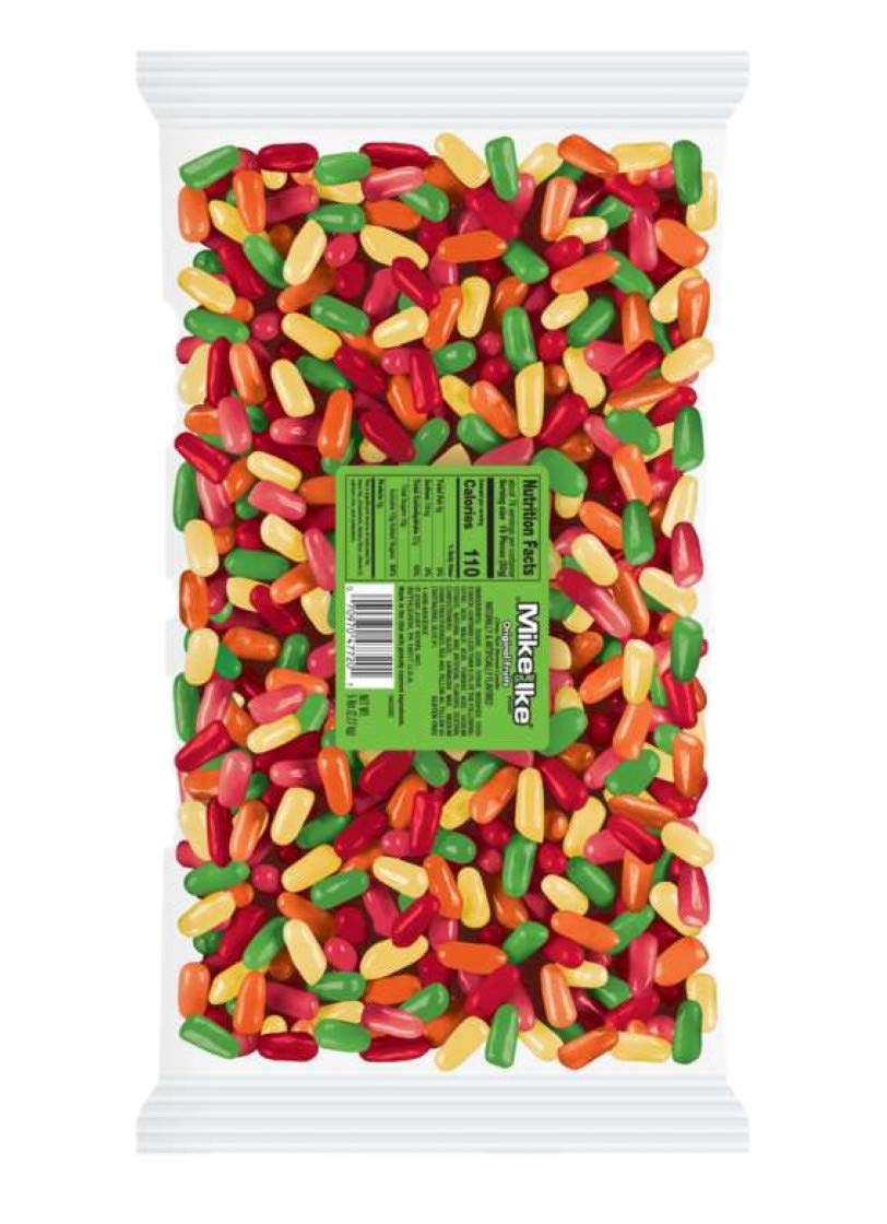 MIKE AND IKE Original Fruits open bag for party-ready candy bowls