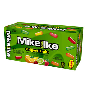 Mike and Ike Original Fruits candies in hand invite colorful flavor bursts