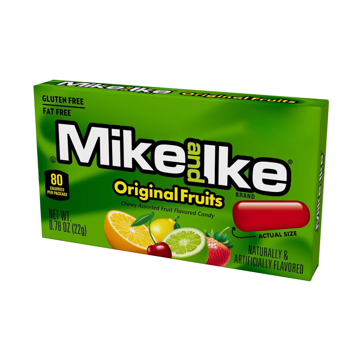 Mike and Ike Original Fruits on vending display attracts shoppers with bright variety