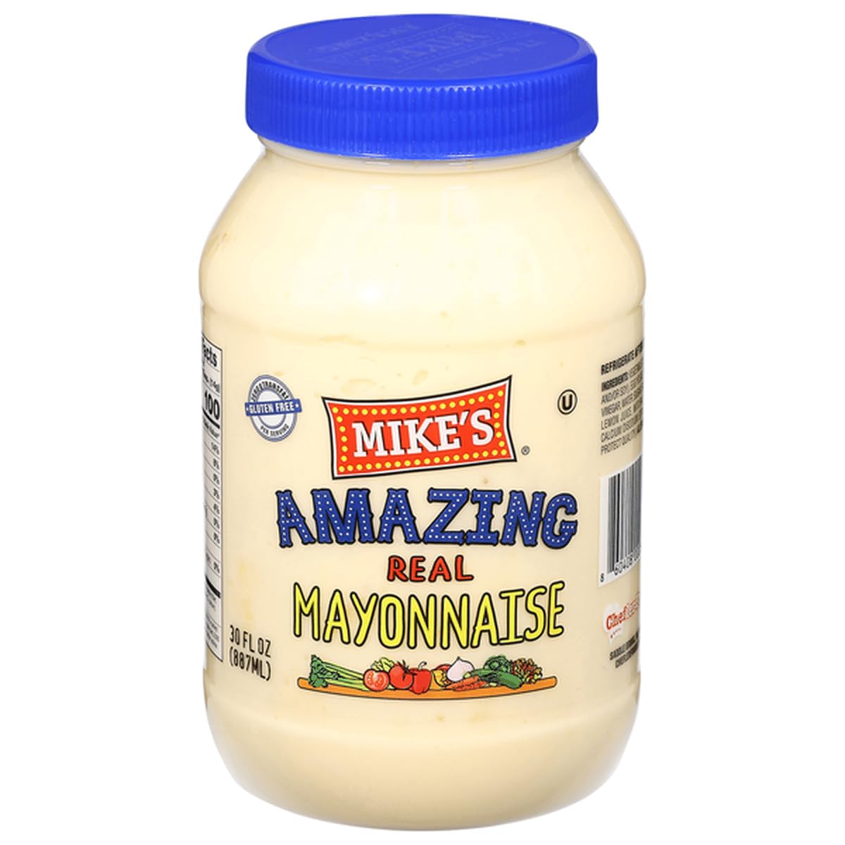 Mike’s Amazing Real Mayonnaise ingredients emphasize whole eggs and premium oil