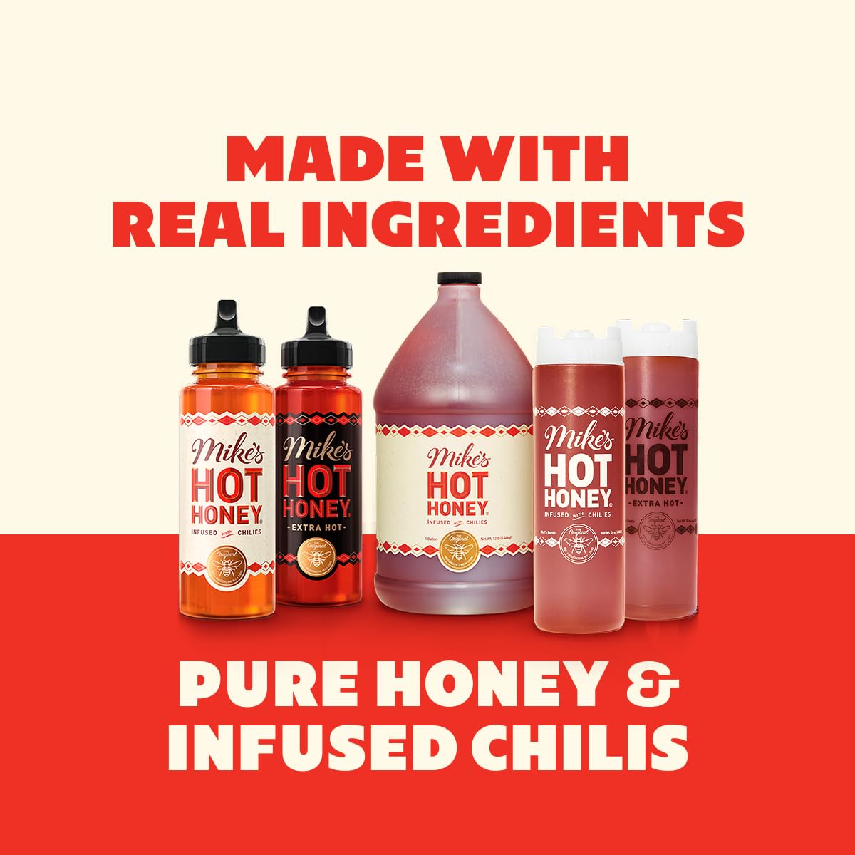 Mike's Hot Honey Extra Hot cocktail mixer for creative drinks