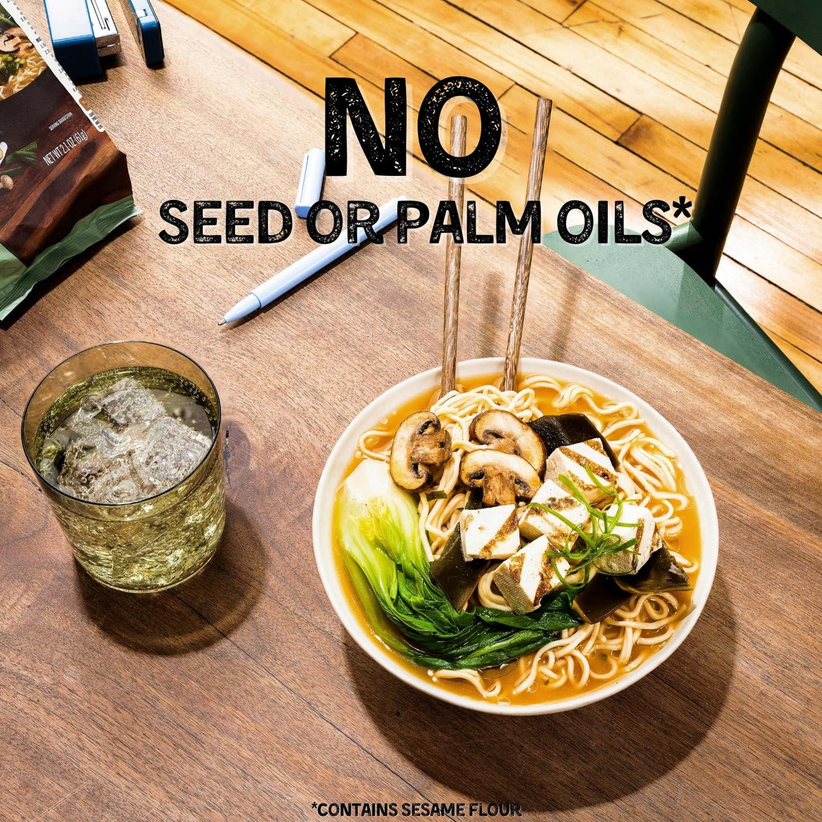 Mike's Mighty Good Quick-cook miso ramen, perfect for busy days.