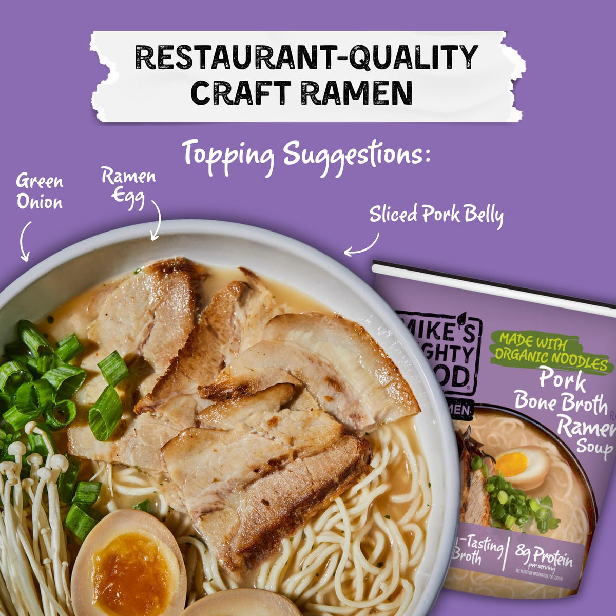 Mike's Mighty Good ready-in-minutes meal for busy evenings and fast lunches